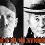 Zwyrodnialec z urzędu i prywatnej inicjatywy... Po lewej Hitler, po prawej Seefeld. Imię to samo. 