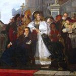 Pstrokaty dwór Jagiellonów w pełnej okazałości...