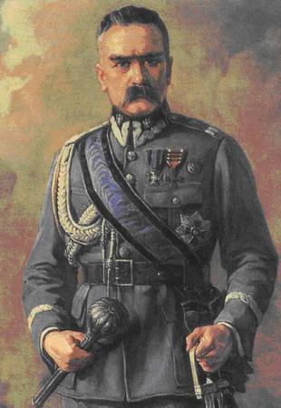 Chcąc pozyskać Polaków Niemcy zaczęli odwoływać się do wojny polsko-bolszewickiej oraz grać osobą Marszałka Piłsudskiego.