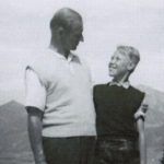 Beztroski nadburmistrz okupowanej Łodzi Werner Ventzki na wycieczce z synem w 1956 roku. Beztroski nadburmistrz okupowanej Łodzi Werner Ventzki na wycieczce z synem w 1956 roku.