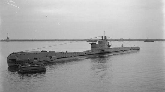 HMS "Torbay". Jeden z dwóch okrętów podwodnych, które posłużyły do przetransportowania komandosów mających wykonać akcję „Flipper”.