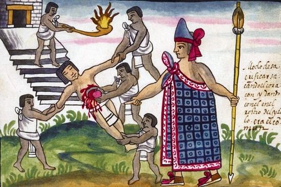 Zdaniem Azteków ofiary z ludzi były konieczne. Tylko dzięki nim można było ocalić świat od całkowitej zagłady. Miały one również zapewnić przychylność bogów odpowiedzialnych za codzienną egzystencję. 