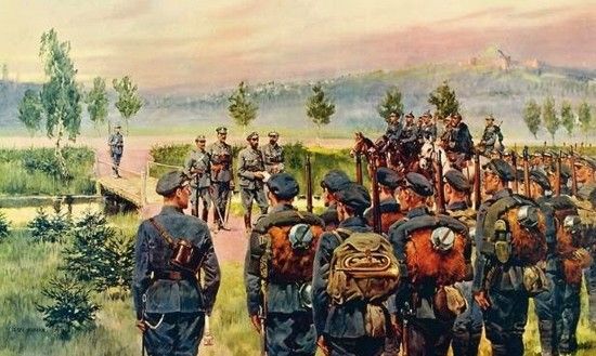Ruszając na front Piłsudski i jego żołnierze liczyli na przychylne przyjęcie przez mieszkańców Kongresówki. Srodze się zawiedli, gdy przekroczyli granicę Królestwa Polskiego.