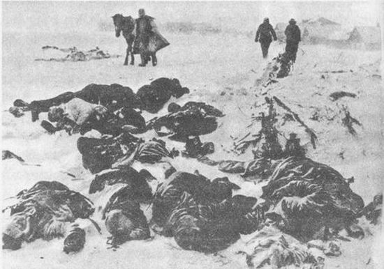 Pod Stalingradem mróz największe żniwo zbierał wśród żołnierzy walczących w stepie.