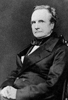 Charles Babbage we własnej osobie, na zdjęciu z 1860 r. Charles Babbage we własnej osobie, na zdjęciu z 1860 r.