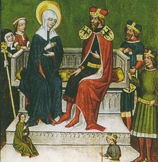 Henryk Brodaty w długiej męskiej sukni... Henryk Brodaty w długiej męskiej sukni...