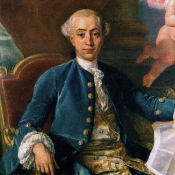 Casanova we własnej osobie.